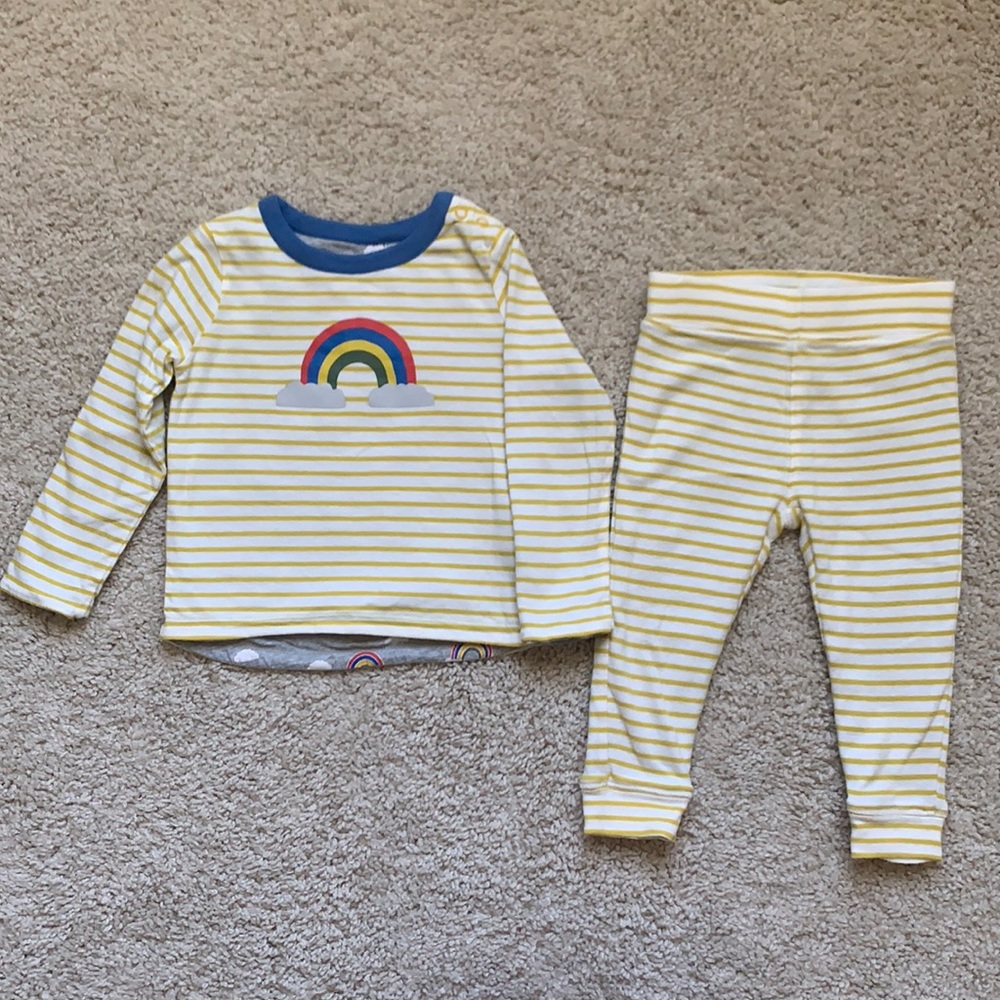 🌿⚪️⚫️ Baby Boden reversible outfit